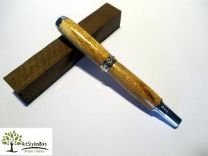 Stylo chic en bois artisanal - igosen