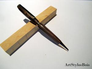 Walnut wood ballpoint pen